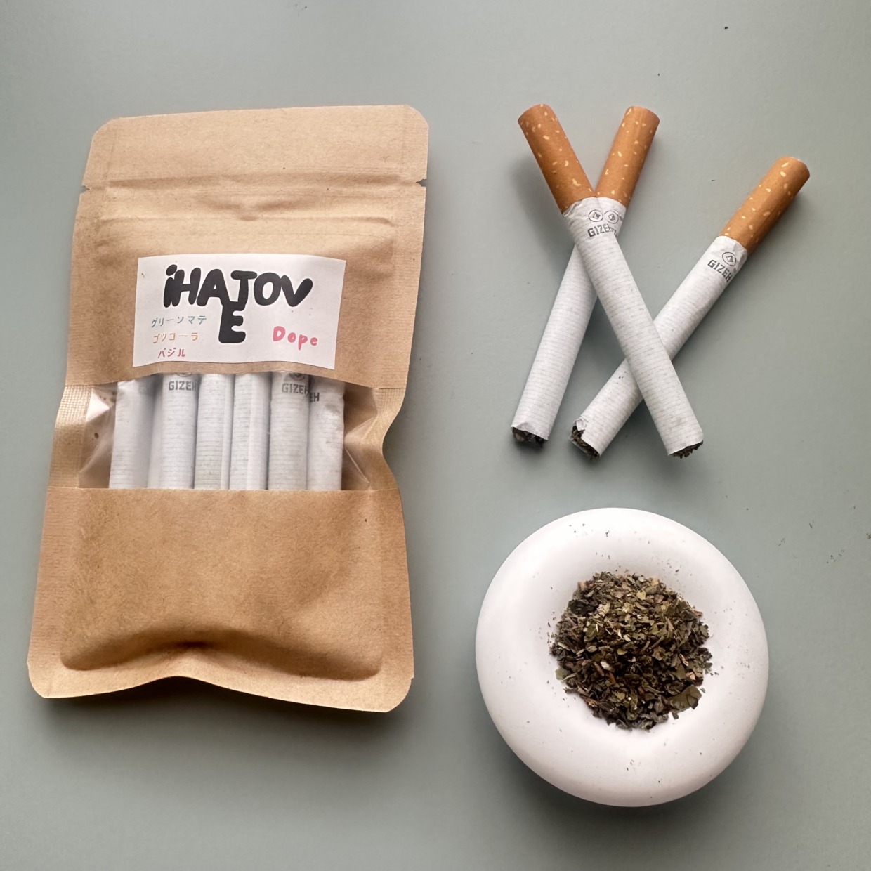 煙を感じるブレンドハーブ　Dope